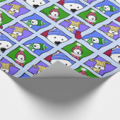 Cadeau Papier Westie Winter Whimsy (Coin)