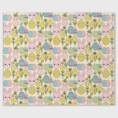 Cadeau Papier Whimsical Enveloppement de Pâques (Plat)