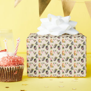 Cadeau Paquets de chats mignons - Papier Motif sans soudu