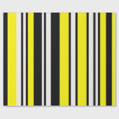 Cadeau par papier d'emballage rayé (Plat)