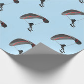 Cadeau Parachute papier d'enveloppement de conception (Coin)