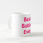 Cadeau parfait de la meilleure tasse de Bubbe pour (Devant gauche)