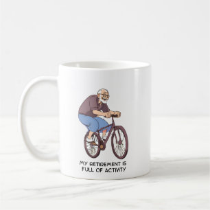 cadeau parfait pour la tasse de café de retraite