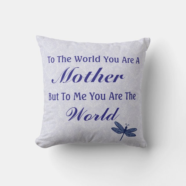 Cadeau Parfait Pour Maman Cadeau Coussin (Recto)