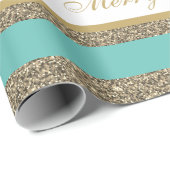 Cadeau Parties scintillant Papier à papier enveloppant de (Coin rond)