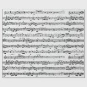 Cadeau Partition Sur Papier Bouché (Plat)