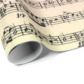 Cadeau Partition sur papier Rainbow (Coin rond)