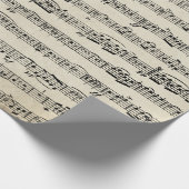 Cadeau Partition sur papier Vintage (Coin)