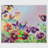 Cadeau PASSAGES EN Papier À ÉTOILES ROUGES (Plat)