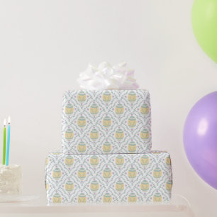 Cadeau Pastel Damask OE. de Pâques Papier Motif à envelop