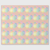 Cadeau Pastel OEufs de Pâques Papier à envelopper (Plat)