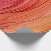 Cadeau PASTEL PINK PEACH ABSTRAIT MICRO papier (Coin)