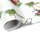 Cadeau Paysagère en papier d'enveloppement (Coin rond)