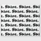 Cadeau Peau. Papier d'emballage (Plat)