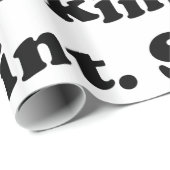 Cadeau Peau. Papier d'emballage (Coin rond)