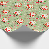 Cadeau Pêcheur papier d'enveloppement de Noël (Coin)