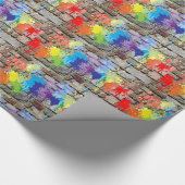 Cadeau Peinture d'art de rue de graffiti sur le papier (Coin)