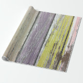 Cadeau Peinture dégradée sur papier d'enveloppement de bo (Déroulé)