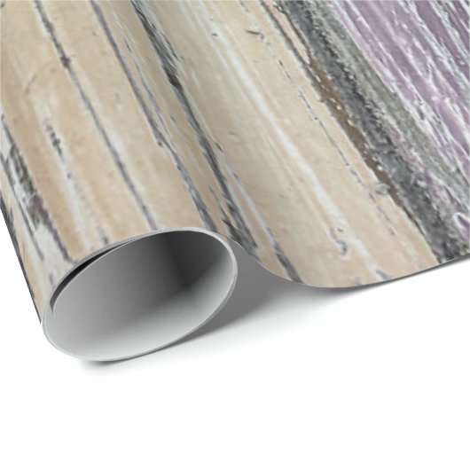 Cadeau Peinture dégradée sur papier d'enveloppement de bo (Coin rond)