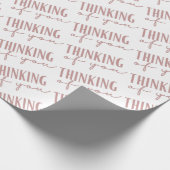 Cadeau Penser à vous envelopper papier (Coin)