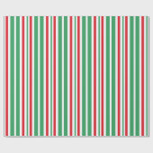 Cadeau Pepperment Green Christmas Candy Papier d'envelopp (Plat)