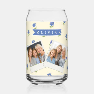Cadeau personnalisé avec motif de fleur sauvage bl