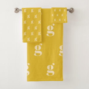 Cadeau personnalisé avec motif initial de monogram