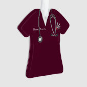 Cadeau personnalisé de diplôme d'infirmière (devant)