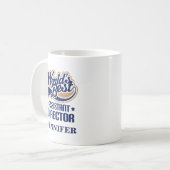 Cadeau personnalisé de Directeur adjoint tasse (Devant gauche)