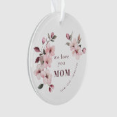 Cadeau personnalisé de fleurs pour la fête des mèr (devant)