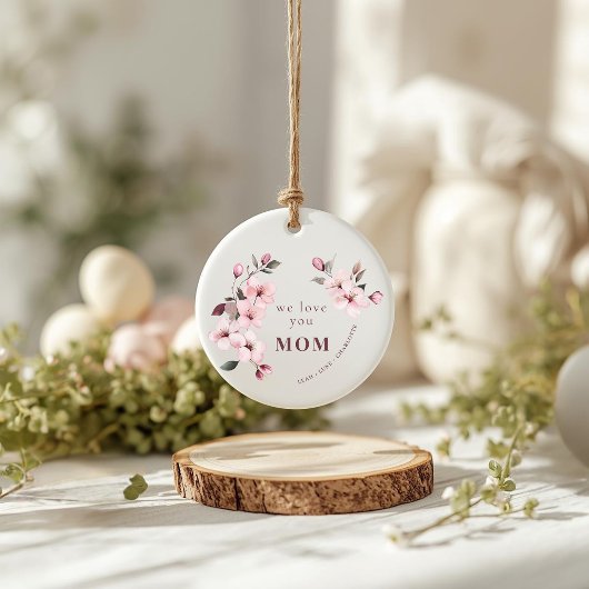 Cadeau personnalisé de fleurs pour la fête des mèr