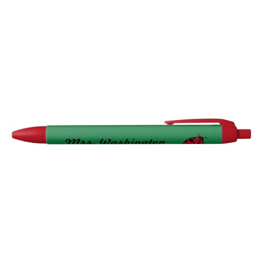 Cadeau personnalisé de stylos d'écriture Ladybug (Haut)