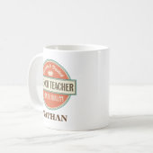 Cadeau personnalisé de tasse de bureau de (Devant gauche)