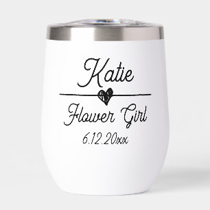 Cadeau personnalisé fille Fleur mignonne