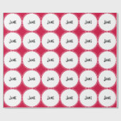 Cadeau Personnalisé N'Importe Quel Papier D'Enveloppement (Plat)