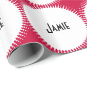 Cadeau Personnalisé N'Importe Quel Papier D'Enveloppement (Coin rond)