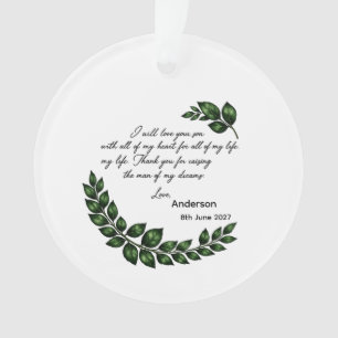 Cadeau personnalisé pour la mère du marié ou de la