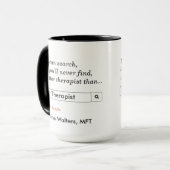 Cadeau personnalisé pour la Mug Thérapeutique (Devant gauche)