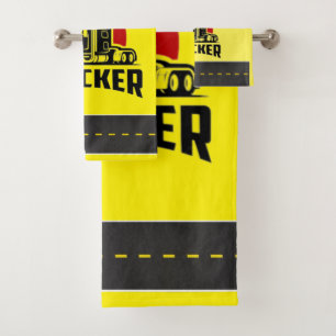 Cadeau personnalisé pour ROUTIER et serviette invi