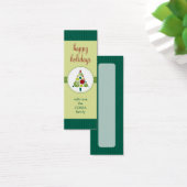 CADEAU PERSONNALISÉ TAG :: arbre à spotty moderne  (Bureau)