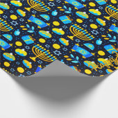 Cadeau Personnaliser le papier d'enveloppement d'or HANOU (Coin)