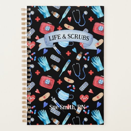 Cadeau personnel pour l'infirmière étudiante plani (Devant)