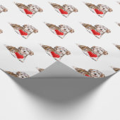 Cadeau Petit chien de compagnie avec papier d'enveloppeme (Coin)