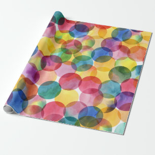 Cadeau Petit pain de papier d'emballage de point