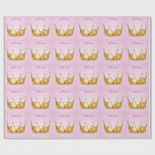 Cadeau Petit papier d'emballage de princesse Crown (Plat)
