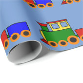 Cadeau Petit rouleau de papier d'enrobage de conception d (Coin rond)