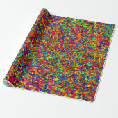 Cadeau Petite plaque - Papier à envelopper (Déroulé)