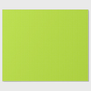 Cadeau Petits pois blancs sur du papier d'emballage vert