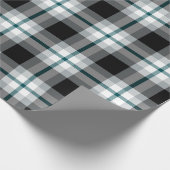 Cadeau Philadelphie Football Plaid Wrapper Papier (Coin)