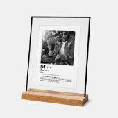 Cadeau photo de définition de dictionnaire de DJ p (Angle)